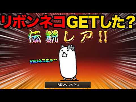 リボンタンクネコが登場したぞ！？99%が知らない正体不明の謎のキャラクター知ってる？にゃんこ大戦争の豆知識が面白すぎた… サムネイル