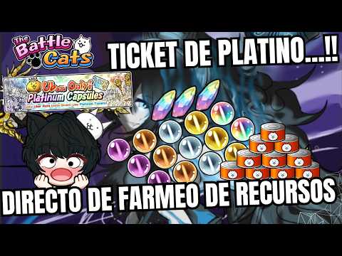 NOCHE DE FARMEO DE RECURSOS THE BATTLE CATS - DIRECTO