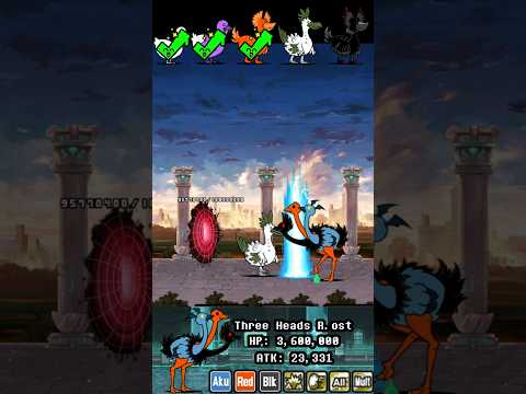 BOSS Three Heads R.ost Torinity The Battle Cats ボス スリーヘッド ロ… サムネイル