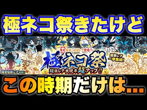 最強の極ネコ祭ガチャきたけど、今引くべきなの？　#にゃんこ大戦争　#battlecats　【オレンジチャンネル】 サムネイル