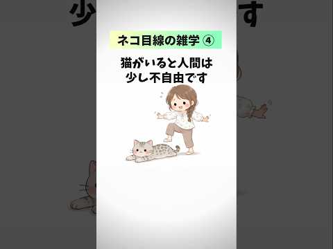 猫目線で見る人間の行動がだいたいチョロすぎる件④ 猫 雑学 豆知識 トリビア 音声「VOICEVOX:ずんだもん」さん サムネイル