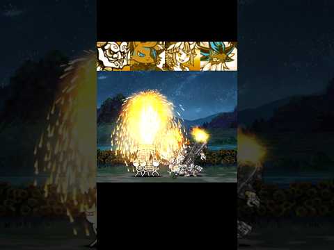 [냥코대전쟁] 대형 폭죽 장인 vs 울슈레 냥코대전쟁 battlecats にゃんこ大戦争 サムネイル