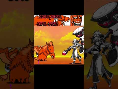 [냥코대전쟁] 빨간 적 vs 파이파이 냥코대전쟁 battlecats にゃんこ大戦争 サムネイル