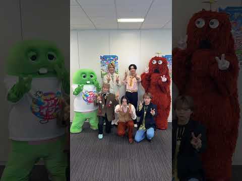 SUPER★DRAGONの楽くん、颯くん、和哉くん、彪馬くん、玲於くんとともだち✌️いっしょに踊ってくれてありがとう！…