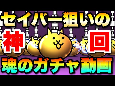 【神回】セイバー狙いの魂のガチャ動画　にゃんこ大戦争　【オレンジチャンネル】 サムネイル