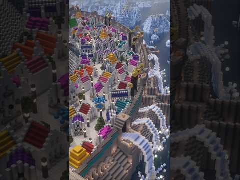 簡単！誰でも作れる！サバイバルで作る街並み作り！ mさん マイクラ homeクラ サムネイル