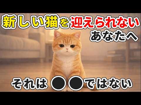 【涙腺崩壊】新しい猫を迎えられない理由…それは深すぎる優しさと…… 猫 雑学 豆知識 ペットロス サムネイル