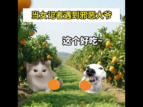 当女记者遇到邪恶大爷 有趣 猫meme 猫meme剧场 猫meme小剧场 内容过于真实  故事 貓 猫猫meme小剧场… サムネイル