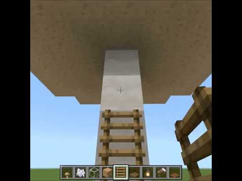 【マインクラフト】簡単に作れる茶色キノコハウス サムネイル