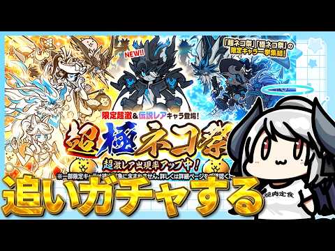 【にゃんこ大戦争】超極ネコ祭ガチャ追加で引きます！！！ サムネイル