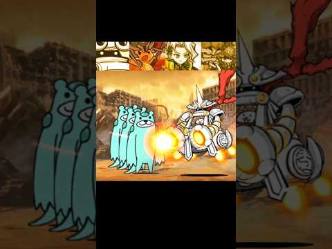 [냥코대전쟁] 쿠만츄 vs 울슈레 냥코대전쟁 battlecats にゃんこ大戦争 サムネイル