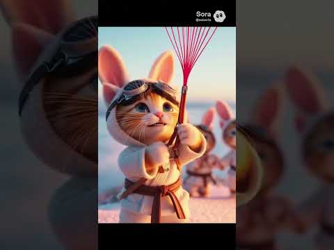 2023年最新！桜の下で遊ぶ猫たちの神回