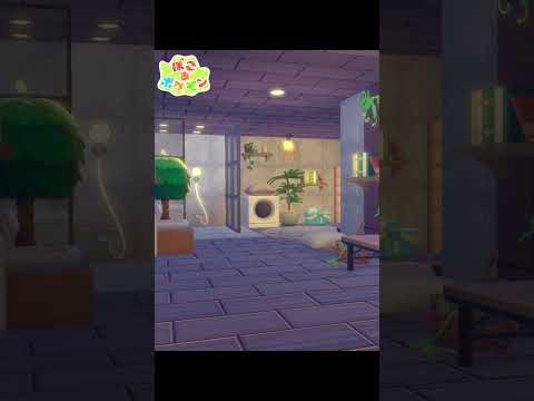 コンクリートハウスを作ったらおしゃれすぎた【ぽこあポケモン 建築 簡単建築 作り方】 サムネイル