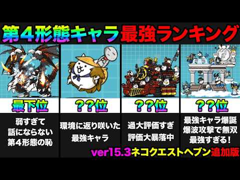 【投票数39万票】ネコクエストヘブンは何位になるのか！ver15.3第４形態キャラ最強ランキング！みんなの投票で作って… サムネイル