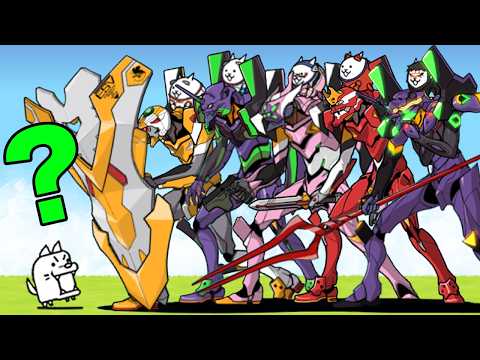 エヴァンゲリオンが最強すぎて絶対欲しくなる動画　にゃんこ大戦争 サムネイル