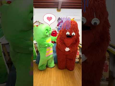 ともだちよりだいじな人💚❤️ Shorts 友達より大事な人 剛力彩芽 ガチャピン ムック サムネイル