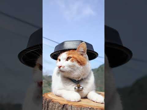 くろぼうし　260421　のせ猫　 cat　 cute　　　 kitty　　　 kitten　　 ねこ　 ネコ サムネイル