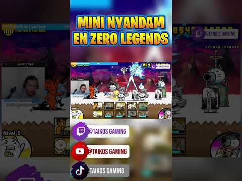 MINI NYANDAM EN ZERO LEGENDS | The Battle Cats battlecats t… サムネイル