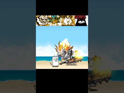 [냥코대전쟁] 벽 멍뭉이 vs 울슈레 냥코대전쟁 battlecats にゃんこ大戦争 サムネイル