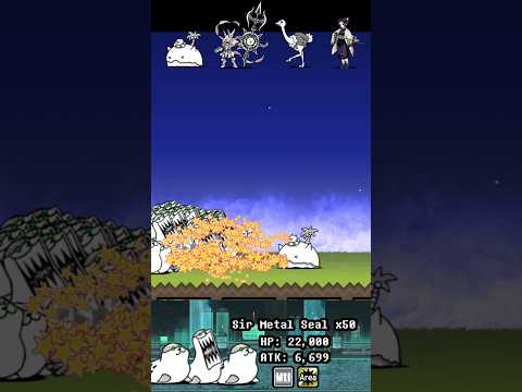 BOSS Sir Metal Seal The Battle Cats ボス サー・メタルシール バトルキャッツ