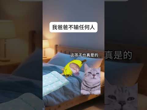 我爸爸不输任何人  有趣 猫meme 猫meme剧场 猫meme小剧场 内容过于真实  故事 貓 猫猫meme小剧场… サムネイル