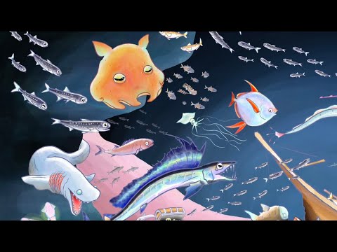 【週末おさかな部】5月カレンダー「深海生物」🎨🐟vol.169 サムネイル