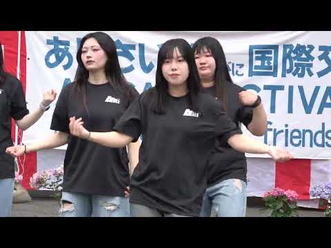 西武文理大学ダンス部AORI⑦@2026 あじさい祭り&国際交流の集い