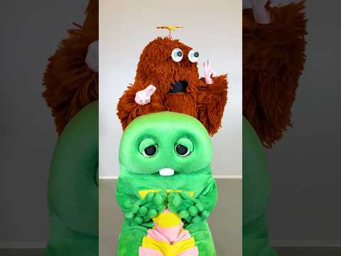 ガチャピンマイクスタンドで滅❣️ Shorts MILK 好きすぎて滅 踊ってみた ガチャピン ムック サムネイル