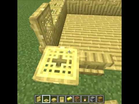 【マインクラフト】簡単に作れる竹をふんだんに使った竹ハウス サムネイル
