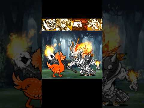 [냥코대전쟁] 오리쿡 vs 울슈레 냥코대전쟁 battlecats にゃんこ大戦争 サムネイル