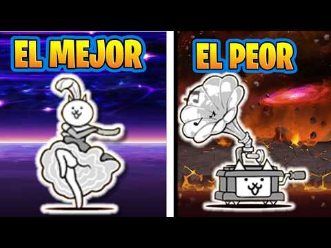 Ranking De Gatos Superraros De Gato Bolas | The Battle Cats