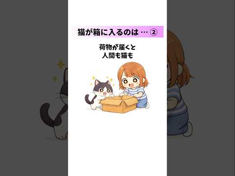 猫が段ボール箱を愛し過ぎる理由② 猫 雑学 豆知識 トリビア 音声「VOICEVOX:ずんだもん」さん サムネイル
