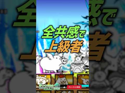 【にゃんこ大戦争】報酬ゼロ…全共感で上級者【にゃんこ大戦争ゆっくり解説】shorts