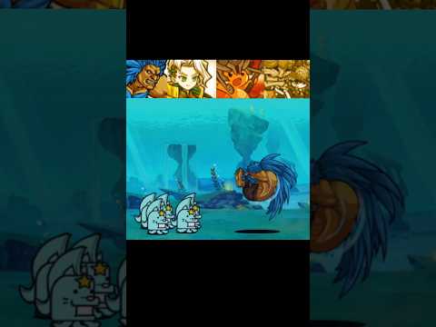 [냥코대전쟁] 엘리트 에이리뭉 vs 울슈레 냥코대전쟁 battlecats にゃんこ大戦争 サムネイル