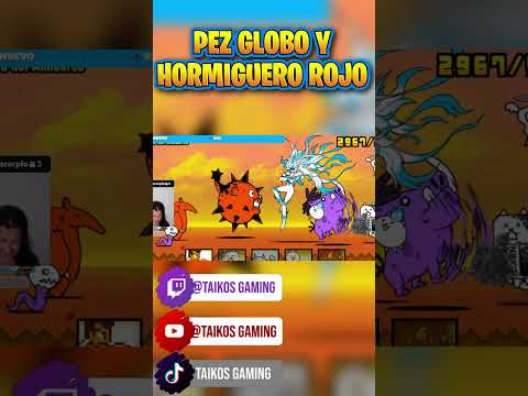 PEZ GLOBO Y HORMIGUERO ROJO | The Battle Cats battlecats sh… サムネイル