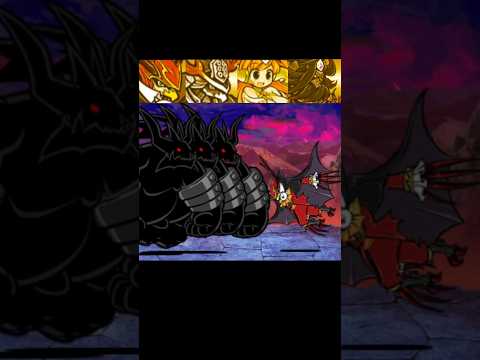 [냥코대전쟁] 블랙 맴매 vs 울슈레 냥코대전쟁 battlecats にゃんこ大戦争 サムネイル