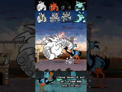 BOSS Three Heads R.ost Torinity The Battle Cats ボス スリーヘッド ロ… サムネイル