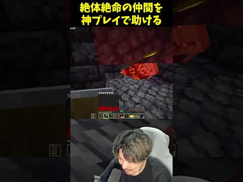 これは助けられない…仲間ピンチ マイクラ 緊急 サムネイル