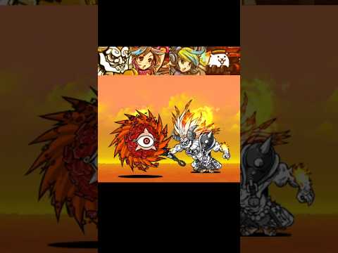[냥코대전쟁] 레드 사이클론 vs 울슈레 냥코대전쟁 battlecats にゃんこ大戦争 サムネイル