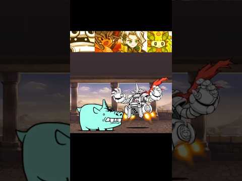 [냥코대전쟁] 빅 하앜마양 vs 울슈레 #냥코대전쟁 #battlecats #にゃんこ大戦争 サムネイル