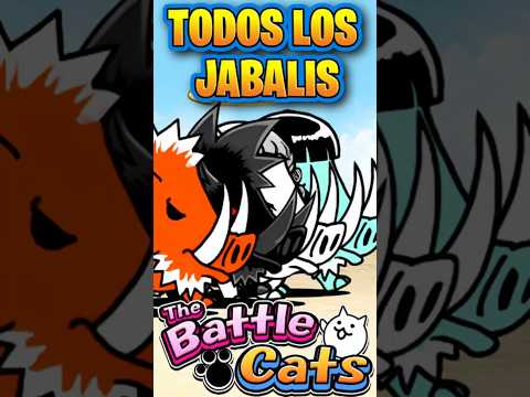 Todos Los Jabalis | The Battle Cats battlecats にゃんこ大戦争 サムネイル