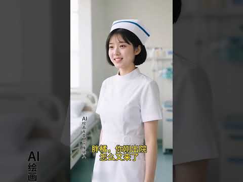 胖橘拉肚子去医院遇到护士姐姐 shorts viralshorts ai サムネイル