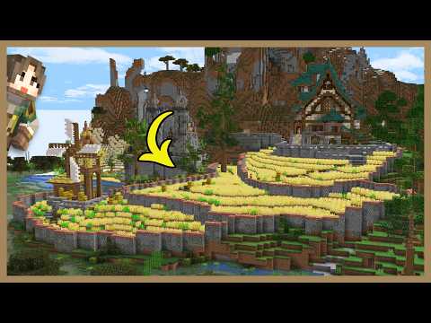 マイクラ勢が作りたくなる段々畑【マイクラ実況 マインクラフト minecraft】